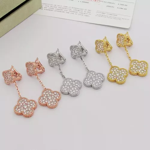 Cheap Van Cleef &amp; Arpels Earrings For Women #1351372 Replica Wholesale [$34.00 USD] [ITEM#1351372] on Replica Van Cleef &amp; Arpels Earrings