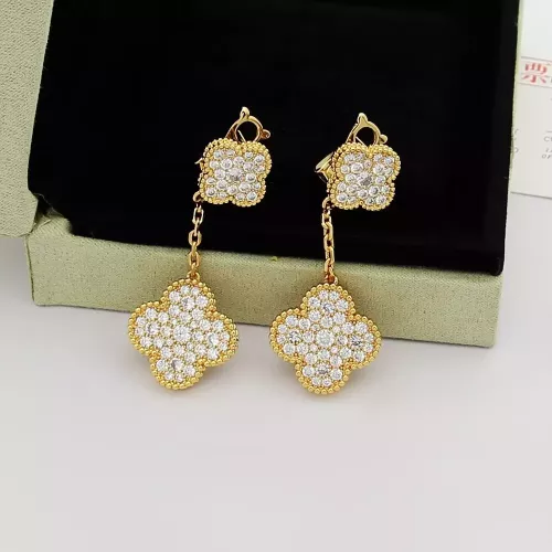Cheap Van Cleef &amp; Arpels Earrings For Women #1351372 Replica Wholesale [$34.00 USD] [ITEM#1351372] on Replica Van Cleef &amp; Arpels Earrings