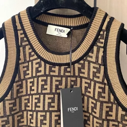 Cheap Fendi Sweaters Sleeveless For Women #1351393 Replica Wholesale [$96.00 USD] [ITEM#1351393] on Replica Fendi Sweaters