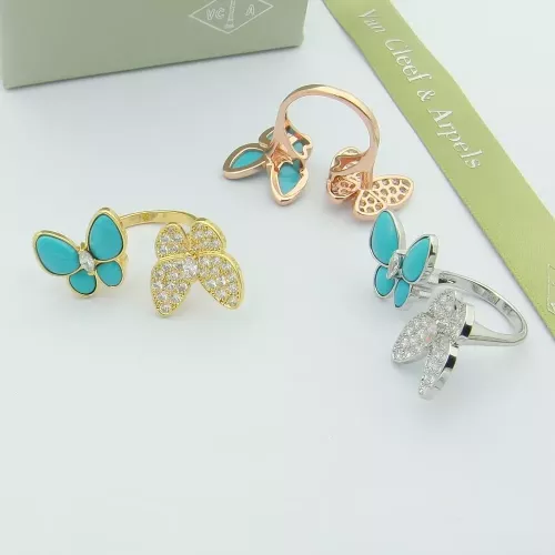 Cheap Van Cleef &amp; Arpels Rings For Women #1351398 Replica Wholesale [$29.00 USD] [ITEM#1351398] on Replica Van Cleef &amp; Arpels Rings