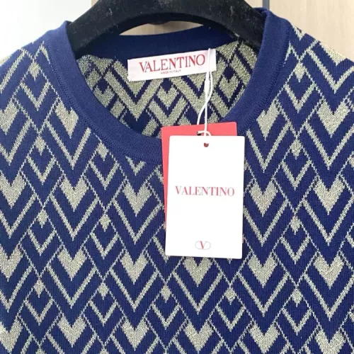 Cheap Valentino Sweaters Short Sleeved For Women #1351406 Replica Wholesale [$96.00 USD] [ITEM#1351406] on Replica Valentino Sweaters