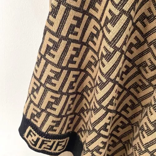 Cheap Fendi Dresses Short Sleeved For Women #1351420 Replica Wholesale [$100.00 USD] [ITEM#1351420] on Replica Fendi Dresses
