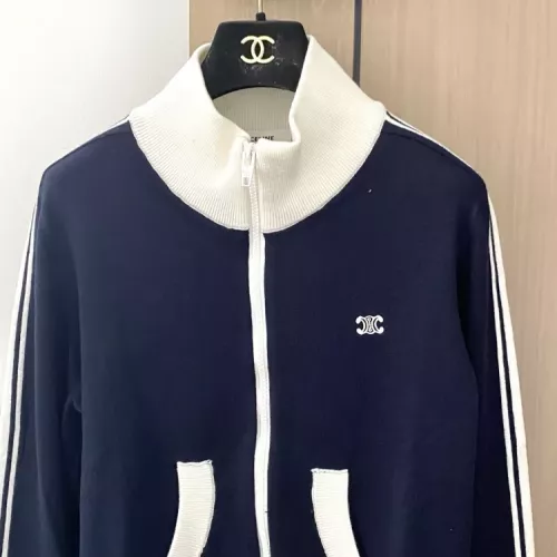 Cheap Celine Jackets Long Sleeved For Women #1351442 Replica Wholesale [$105.00 USD] [ITEM#1351442] on Replica Celine Jackets