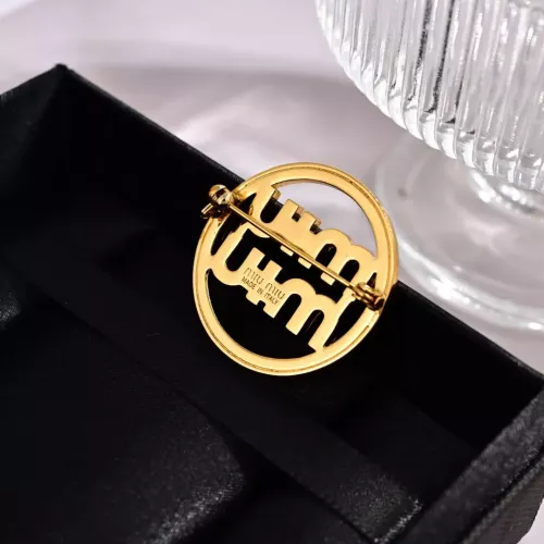 Cheap MIU MIU Brooches For Women #1351499 Replica Wholesale [$27.00 USD] [ITEM#1351499] on Replica MIU MIU Brooches