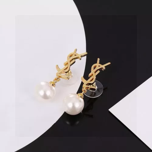 Cheap Yves Saint Laurent YSL Earrings For Women #1351538 Replica Wholesale [$25.00 USD] [ITEM#1351538] on Replica Yves Saint Laurent YSL Earrings