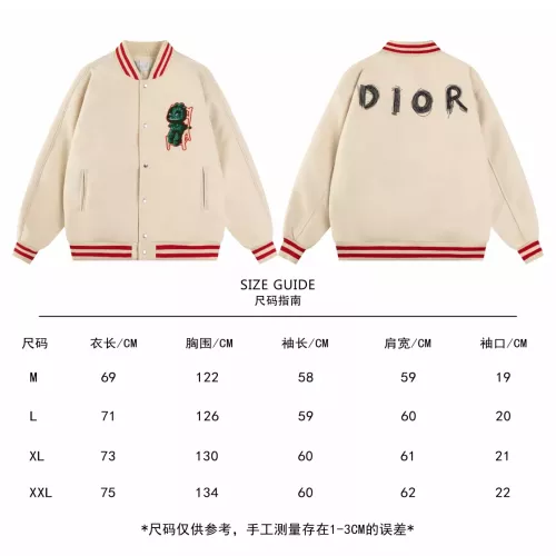 Cheap Christian Dior Jackets Long Sleeved For Unisex #1351593 Replica Wholesale [$80.00 USD] [ITEM#1351593] on Replica Christian Dior Jackets