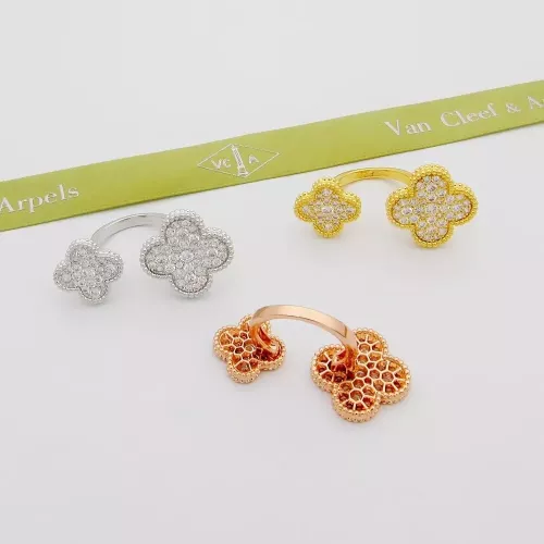 Cheap Van Cleef &amp; Arpels Rings For Women #1351668 Replica Wholesale [$27.00 USD] [ITEM#1351668] on Replica Van Cleef &amp; Arpels Rings