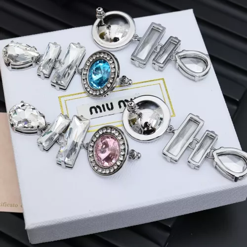 Cheap MIU MIU Earrings For Women #1351680 Replica Wholesale [$32.00 USD] [ITEM#1351680] on Replica MIU MIU Earrings