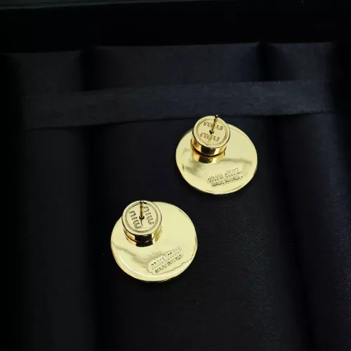 Cheap MIU MIU Earrings For Women #1351682 Replica Wholesale [$27.00 USD] [ITEM#1351682] on Replica MIU MIU Earrings