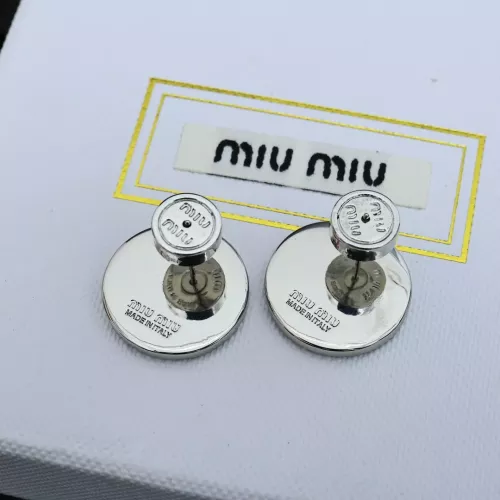 Cheap MIU MIU Earrings For Women #1351683 Replica Wholesale [$27.00 USD] [ITEM#1351683] on Replica MIU MIU Earrings