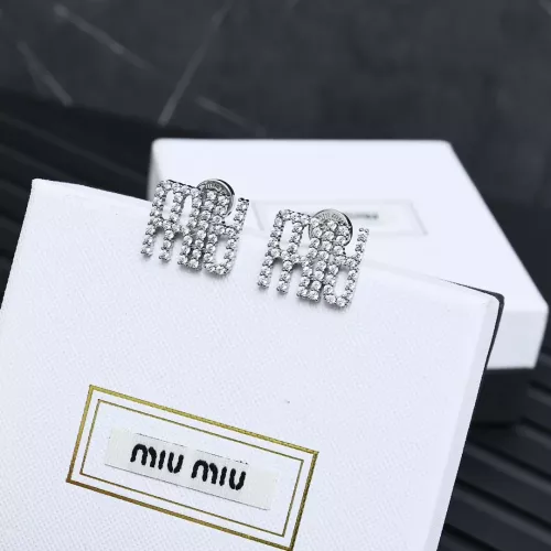 Cheap MIU MIU Earrings For Women #1351686 Replica Wholesale [$29.00 USD] [ITEM#1351686] on Replica MIU MIU Earrings