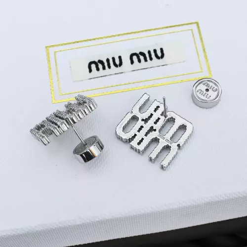 Cheap MIU MIU Earrings For Women #1351686 Replica Wholesale [$29.00 USD] [ITEM#1351686] on Replica MIU MIU Earrings