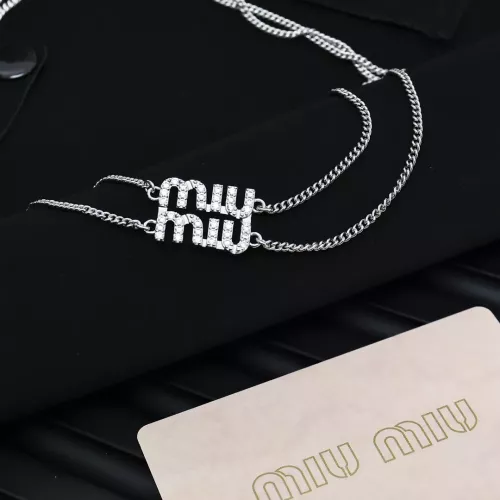 Cheap MIU MIU Necklaces #1351693 Replica Wholesale [$29.00 USD] [ITEM#1351693] on Replica MIU MIU Necklaces