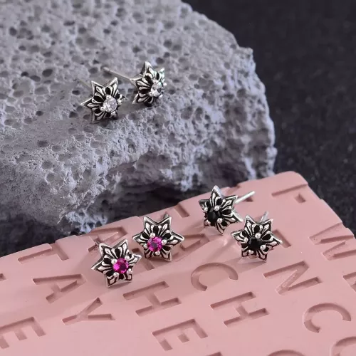 Cheap Chrome Hearts Earrings #1351708 Replica Wholesale [$29.00 USD] [ITEM#1351708] on Replica Chrome Hearts Earrings