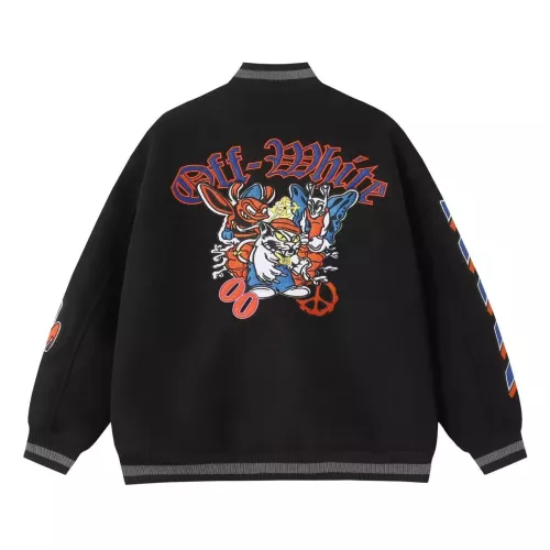 Cheap Off-White Jackets Long Sleeved For Unisex #1351711 Replica Wholesale [$82.00 USD] [ITEM#1351711] on Replica Off-White Jackets