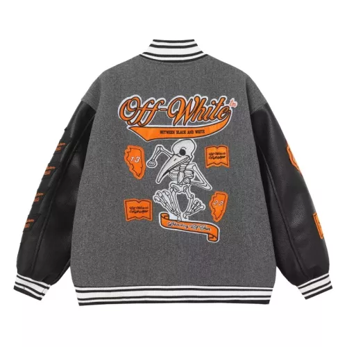 Cheap Off-White Jackets Long Sleeved For Unisex #1351723 Replica Wholesale [$80.00 USD] [ITEM#1351723] on Replica Off-White Jackets