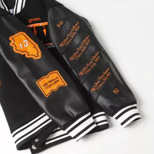 Cheap Off-White Jackets Long Sleeved For Unisex #1351729 Replica Wholesale [$80.00 USD] [ITEM#1351729] on Replica Off-White Jackets