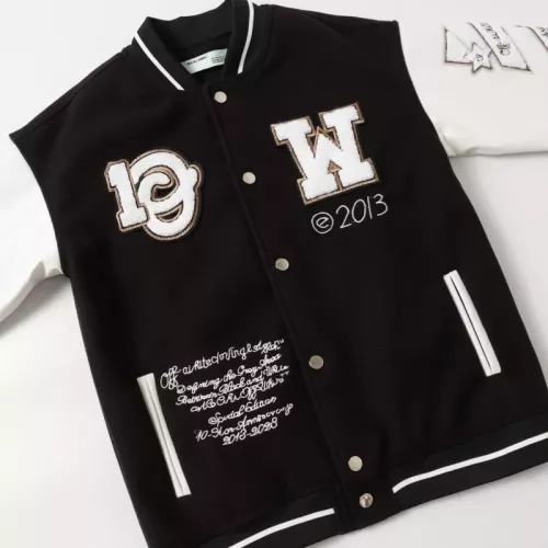 Cheap Off-White Jackets Long Sleeved For Unisex #1351732 Replica Wholesale [$82.00 USD] [ITEM#1351732] on Replica Off-White Jackets