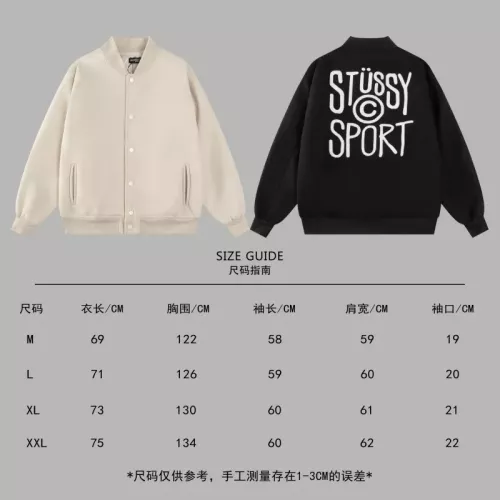 Cheap Stussy Jackets Long Sleeved For Unisex #1351760 Replica Wholesale [$76.00 USD] [ITEM#1351760] on Replica Stussy Jackets