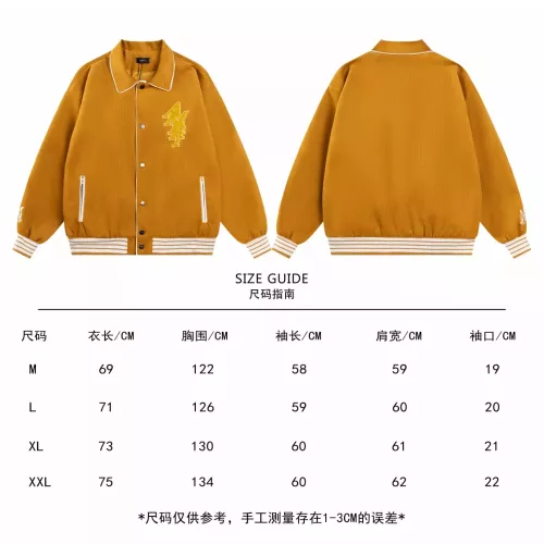 Cheap Amiri Jackets Long Sleeved For Unisex #1351766 Replica Wholesale [$80.00 USD] [ITEM#1351766] on Replica Amiri Jackets