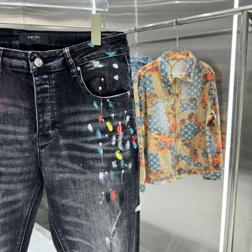Cheap Amiri Jeans For Unisex #1351777 Replica Wholesale [$60.00 USD] [ITEM#1351777] on Replica Amiri Jeans