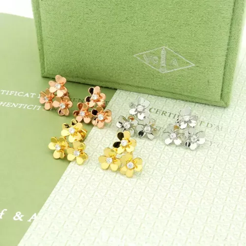 Cheap Van Cleef &amp; Arpels Earrings For Women #1351805 Replica Wholesale [$29.00 USD] [ITEM#1351805] on Replica Van Cleef &amp; Arpels Earrings