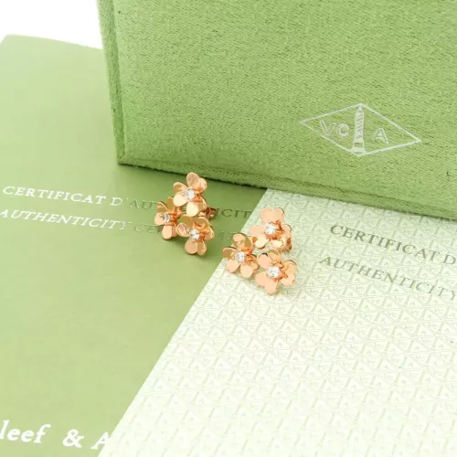 Cheap Van Cleef &amp; Arpels Earrings For Women #1351806 Replica Wholesale [$29.00 USD] [ITEM#1351806] on Replica Van Cleef &amp; Arpels Earrings