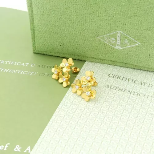 Cheap Van Cleef &amp; Arpels Earrings For Women #1351807 Replica Wholesale [$29.00 USD] [ITEM#1351807] on Replica Van Cleef &amp; Arpels Earrings