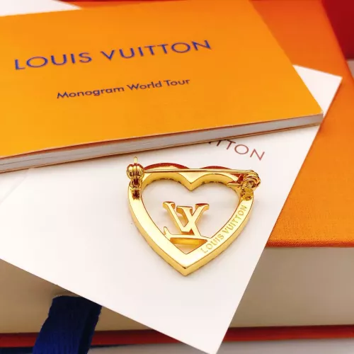 Cheap Louis Vuitton LV Brooches For Women #1351808 Replica Wholesale [$29.00 USD] [ITEM#1351808] on Replica Louis Vuitton LV Brooches