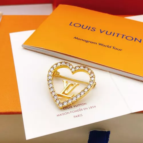 Cheap Louis Vuitton LV Brooches For Women #1351808 Replica Wholesale [$29.00 USD] [ITEM#1351808] on Replica Louis Vuitton LV Brooches