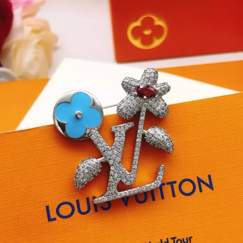 Cheap Louis Vuitton LV Brooches For Women #1351811 Replica Wholesale [$38.00 USD] [ITEM#1351811] on Replica Louis Vuitton LV Brooches