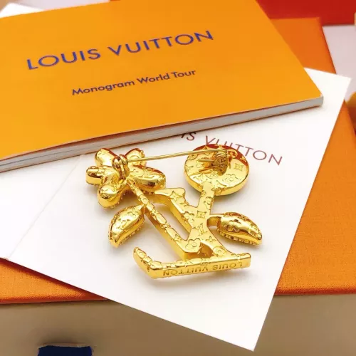 Cheap Louis Vuitton LV Brooches For Women #1351813 Replica Wholesale [$38.00 USD] [ITEM#1351813] on Replica Louis Vuitton LV Brooches