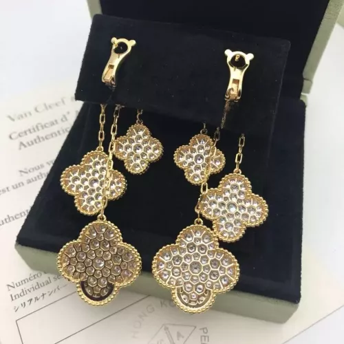 Cheap Van Cleef &amp; Arpels Earrings For Women #1351856 Replica Wholesale [$39.00 USD] [ITEM#1351856] on Replica Van Cleef &amp; Arpels Earrings