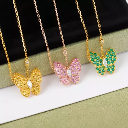 Cheap Van Cleef &amp; Arpels Necklaces For Women #1351871 Replica Wholesale [$32.00 USD] [ITEM#1351871] on Replica Van Cleef &amp; Arpels Necklaces