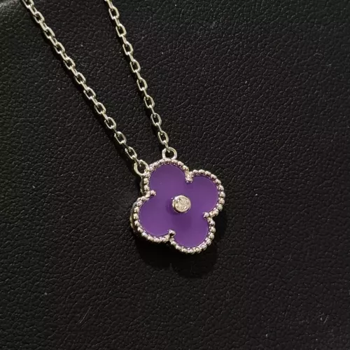Cheap Van Cleef &amp; Arpels Necklaces For Women #1351898 Replica Wholesale [$52.00 USD] [ITEM#1351898] on Replica Van Cleef &amp; Arpels Necklaces