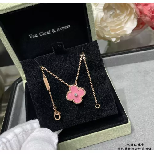 Cheap Van Cleef &amp; Arpels Necklaces For Women #1351900 Replica Wholesale [$42.00 USD] [ITEM#1351900] on Replica Van Cleef &amp; Arpels Necklaces
