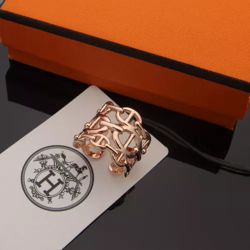Hermes Rings In Rose Gold #1351957