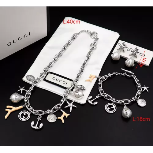 Cheap Gucci Jewelry Set For Women #1351988 Replica Wholesale [$72.00 USD] [ITEM#1351988] on Replica Gucci Jewelry Set