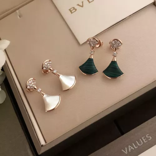 Cheap Bvlgari Earrings For Women #1352049 Replica Wholesale [$36.00 USD] [ITEM#1352049] on Replica Bvlgari Earrings