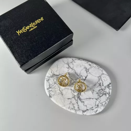 Cheap Yves Saint Laurent YSL Earrings For Women #1352123 Replica Wholesale [$29.00 USD] [ITEM#1352123] on Replica Yves Saint Laurent YSL Earrings