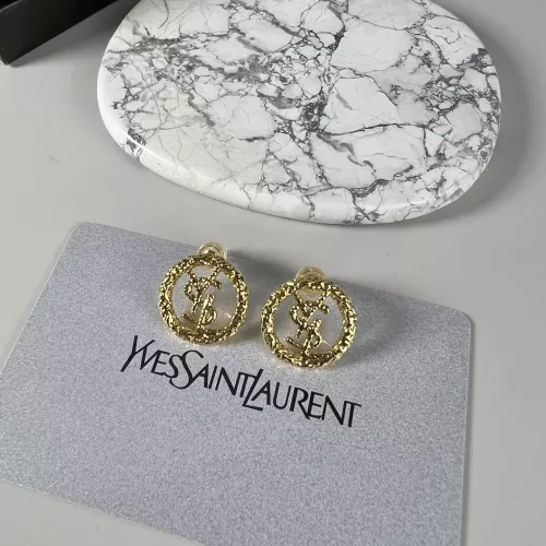 Cheap Yves Saint Laurent YSL Earrings For Women #1352123 Replica Wholesale [$29.00 USD] [ITEM#1352123] on Replica Yves Saint Laurent YSL Earrings