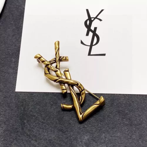 Cheap Yves Saint Laurent Brooches For Women #1352138 Replica Wholesale [$29.00 USD] [ITEM#1352138] on Replica Yves Saint Laurent Brooches