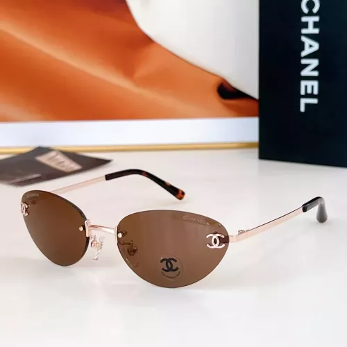 Chanel AAA Quality Sunglasses #1352183