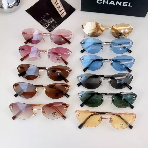 Cheap Chanel AAA Quality Sunglasses #1352183 Replica Wholesale [$60.00 USD] [ITEM#1352183] on Replica Chanel AAA Quality Sunglasses