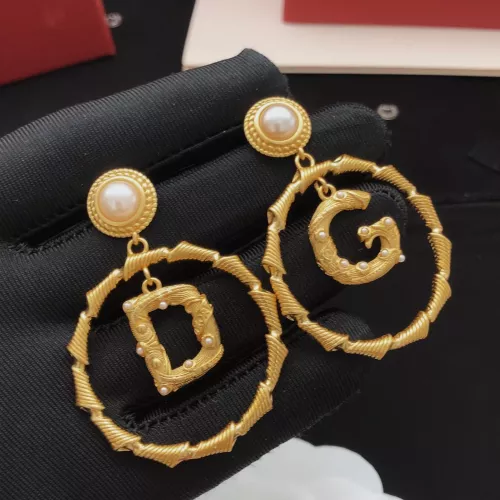 Cheap Dolce &amp; Gabbana D&amp;G Earrings For Women #1352197 Replica Wholesale [$34.00 USD] [ITEM#1352197] on Replica Dolce &amp; Gabbana D&amp;G Earrings