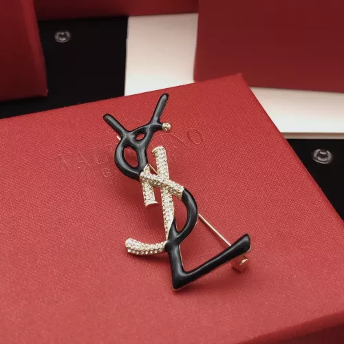 Cheap Yves Saint Laurent Brooches For Women #1352201 Replica Wholesale [$29.00 USD] [ITEM#1352201] on Replica Yves Saint Laurent Brooches