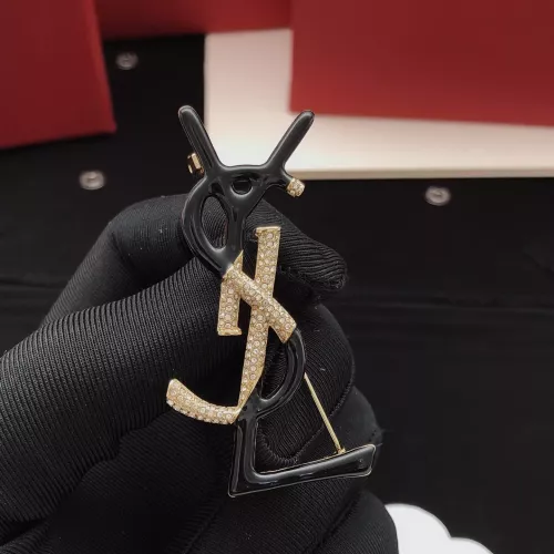Cheap Yves Saint Laurent Brooches For Women #1352201 Replica Wholesale [$29.00 USD] [ITEM#1352201] on Replica Yves Saint Laurent Brooches