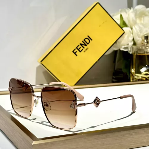 Fendi AAA Quality Sunglasses #1352409