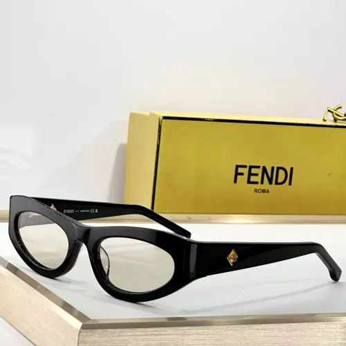 Fendi AAA Quality Sunglasses #1352419