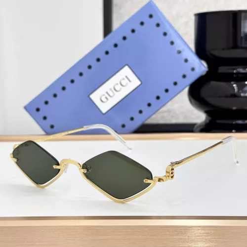 Gucci AAA Quality Sunglasses #1352428